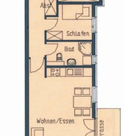 Ostsee Residenz Meeresblick Seemöwe Apartment